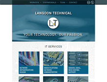 Tablet Screenshot of langdontechnical.com